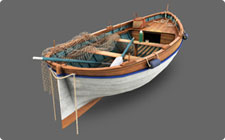 3д визуализация рыбацкой лодки