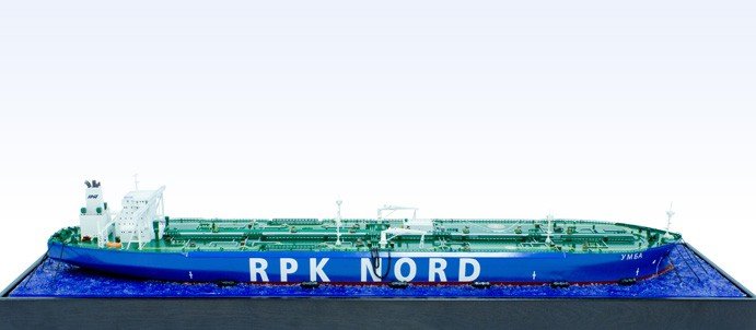 Макет танкера Умба - фото