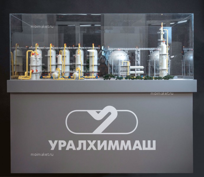 санкт-петербургская гидроизодепарафинизация на макете