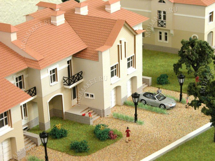 Country house model