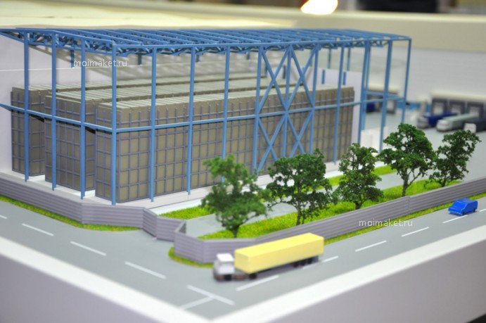Warehouse area model