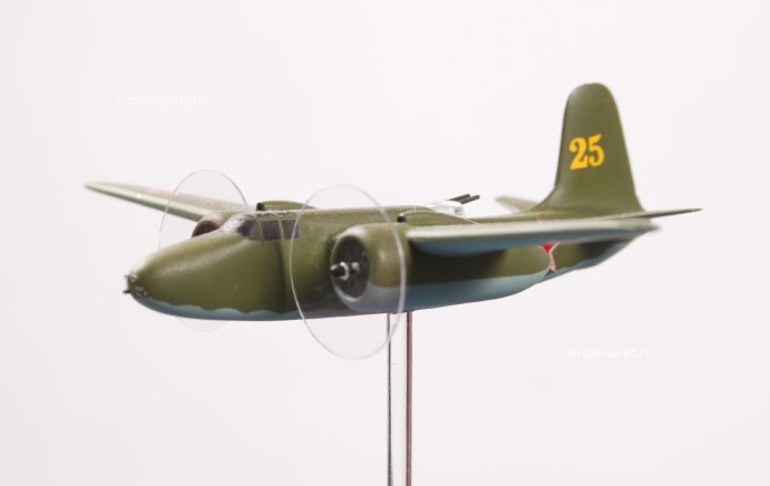 Airplane on the model