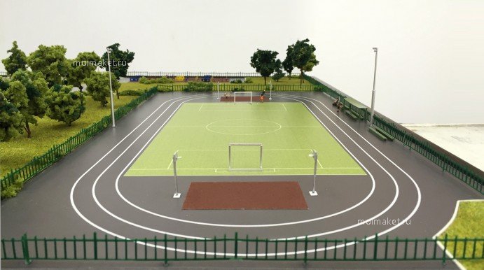 Football field model