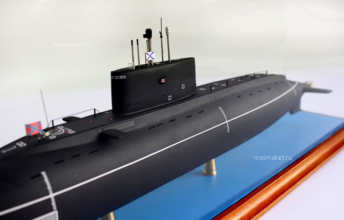 Deck cabin of submarine model