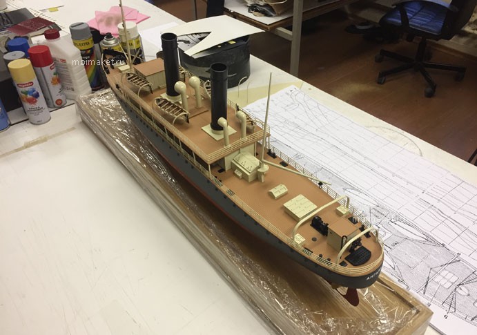 готовая модель корабля