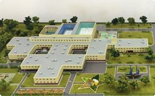 School building model - фото