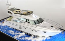 Princess 58 yacht model - фото