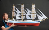 детальная модель корабля «Мир»