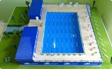 макет проекта открытого бассейна