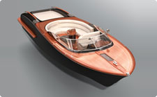3d модель яхты Riva