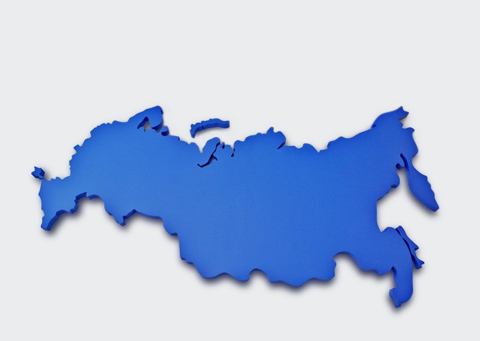 Карта России - фото