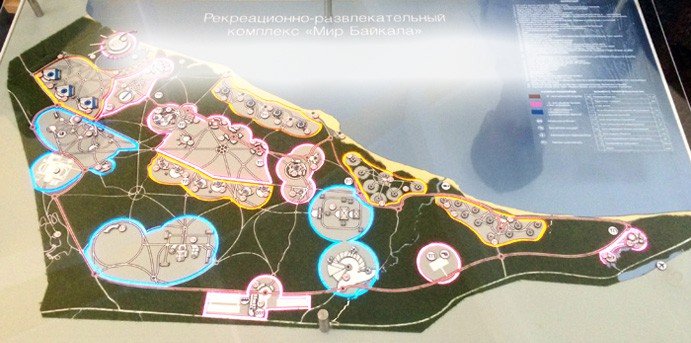 Baikal territory model - photo