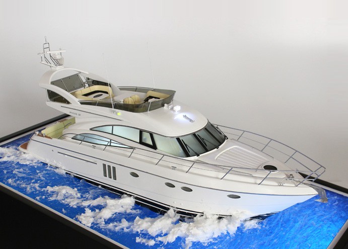 Princess 58 yacht model - photo