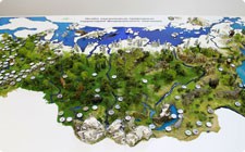 Model of the nature reserves of Russia